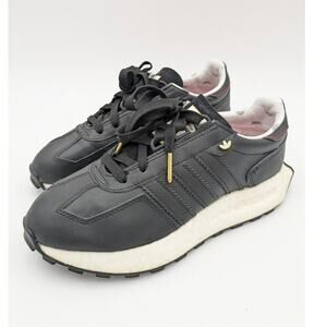 Adidas Originals Women's Retropy E5 Sneakers Black/White/Gold Size US6 EU37 1/3